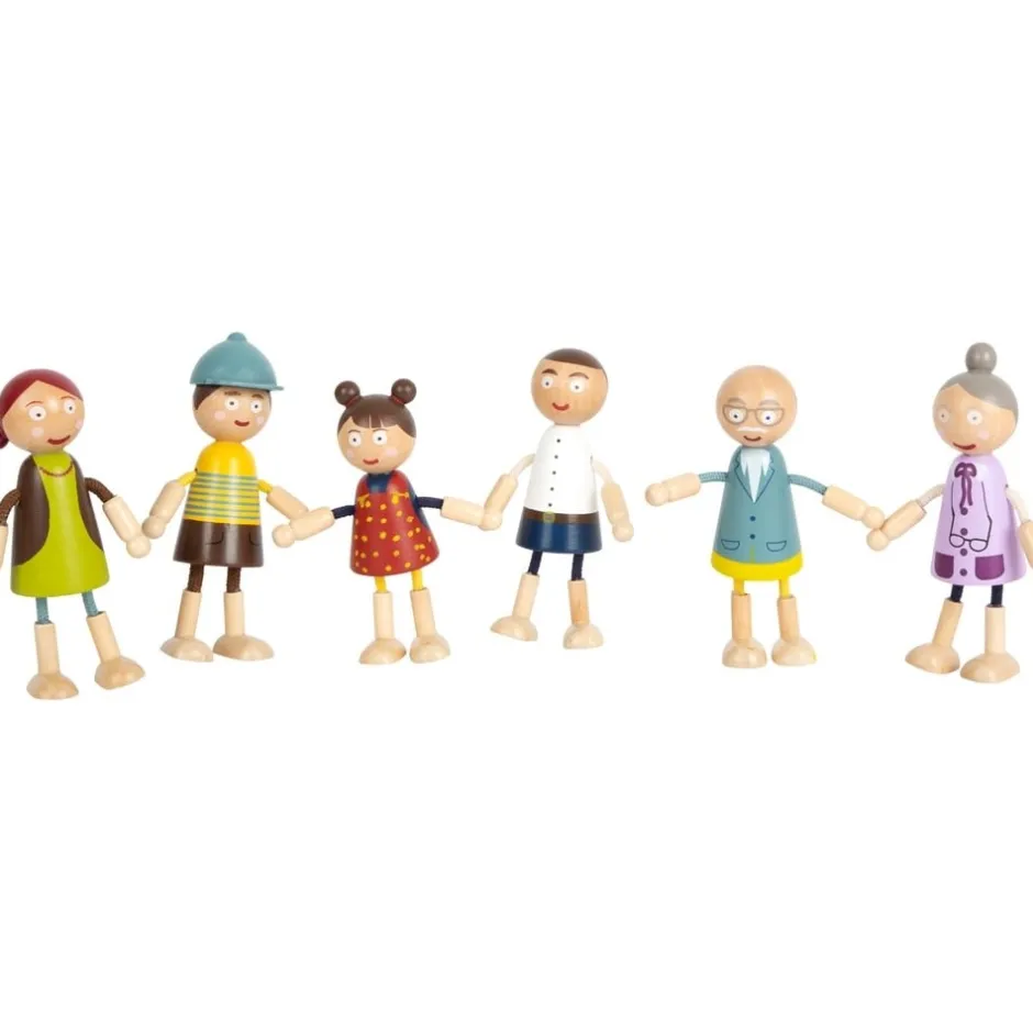 accessoires_maison_de_pou_0.webp Small Foot Maisons De Poupées Et Accessoires>Accessoires maison de poupée Ensemble figurines (Bois)