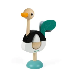Janod Jouets À Empiler Et À Encastrer>Autruche empilable Zigolos Bois Jeu éveil enfant
