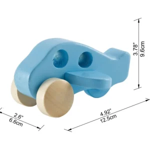 Hape Toys Voitures Et Véhicules>Avion en bois pour enfant (éveil) - Dans les airs