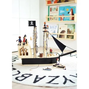 Small Foot Petits Univers>Bateau de Pirates en Bois pour Enfant
