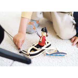 Small Foot Petits Univers>Bateau de Pirates en Bois pour Enfant