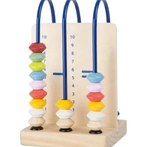 Small Foot Chiffres Et Calcul>Boulier de calcul en bois - Jeux éducatifs