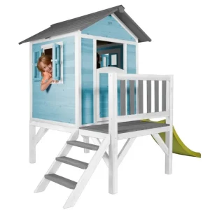 Axi Portiques, Balançoires Et Structures De Jeux>Cabane sur Pilotis en Bois pour Enfant