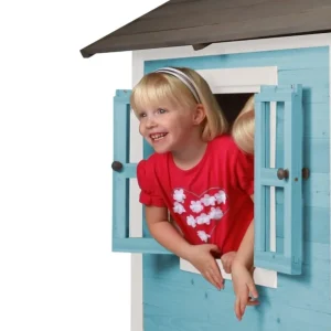 Axi Portiques, Balançoires Et Structures De Jeux>Cabane sur Pilotis en Bois pour Enfant