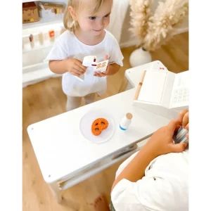 Small Foot Cuisines, Dinettes Et Marchandes>Caisse Enregistreuse Bois pour Enfant Petit Marchand