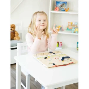 Small Foot Heure Et Temps>Calendrier horloge éducatifs en bois pour enfant