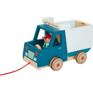 Small Foot Jouets À Tirer Et À Pousser>Camion Benne à Tirer en Bois pour Bébé