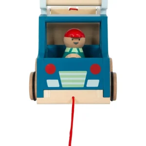 Small Foot Jouets À Tirer Et À Pousser>Camion Benne à Tirer en Bois pour Bébé