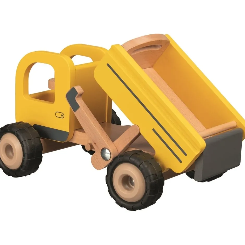 camion_benne_en_bois_pour_2.webp Goki Véhicules Et Garages>Camion Benne en Bois pour Enfant