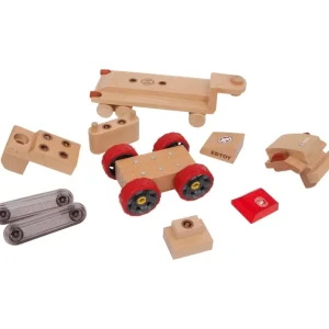 Small Foot Véhicules Et Garages>Camion Plateau Transformable en Bois pour Enfant