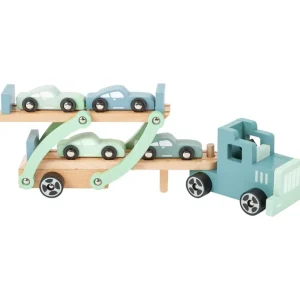 Small Foot Véhicules Et Garages>Camion Porte Voitures en Bois pour Enfant