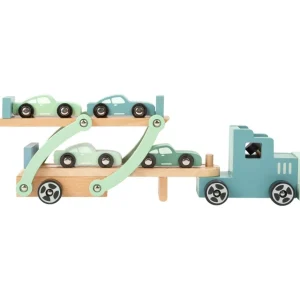 Small Foot Véhicules Et Garages>Camion Porte Voitures en Bois pour Enfant