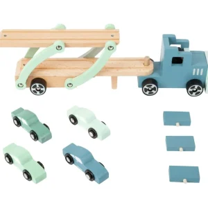 Small Foot Véhicules Et Garages>Camion Porte Voitures en Bois pour Enfant