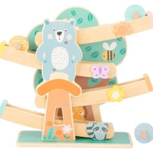 Small Foot Circuits Et Cascades>Cascade de Roues Couleurs Pastel en Bois pour Enfant