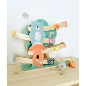 Small Foot Circuits Et Cascades>Cascade de Roues Couleurs Pastel en Bois pour Enfant