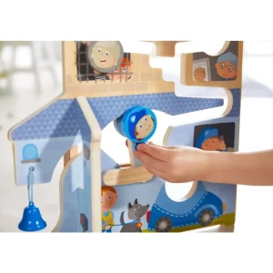Haba Circuits Et Cascades>Cascade de Roues en Bois La vie en Caserne Enfant