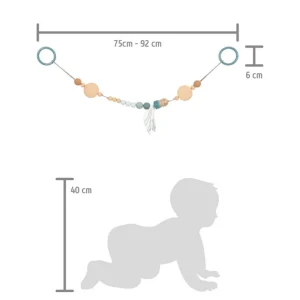 Small Foot Premiers Jeux D'éveil Et Accessoires Bébé>Chaine d'Eveil Décorative Poussette - Libellule