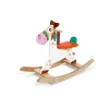 Scratch Jouets À Bascule Et Porteurs>Cheval à Bascule en Bois pour Bébé