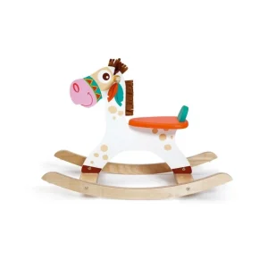 Scratch Jouets À Bascule Et Porteurs>Cheval à Bascule en Bois pour Bébé