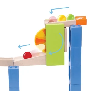 Wonderworld Circuits À Billes En Bois>Circuit à Billes en Bois - Montagnes Russes