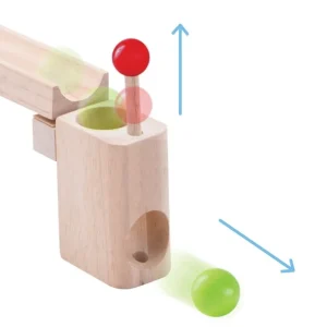Wonderworld Circuits À Billes En Bois>Circuit à Billes en Bois pour Enfant - Rebond