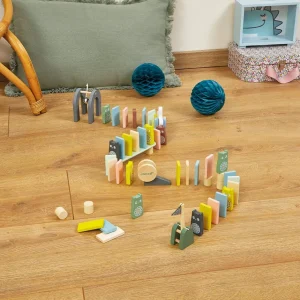 Janod Blocs, Briques Et Planchettes De Construction>Circuit de Dominos en Bois - Sweet Cocoon
