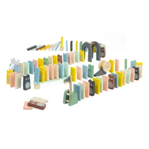 Janod Blocs, Briques Et Planchettes De Construction>Circuit de Dominos en Bois - Sweet Cocoon