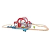 Hape Toys Circuits De Train>Circuit de Train en Bois pour Enfant - Gare TGV