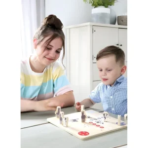 Small Foot Jeux De Plateau>Coffret Multi-Jeux de Société Bois Courses Folles à la Ferme