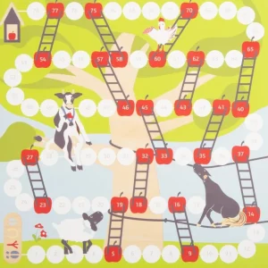 Small Foot Jeux De Plateau>Coffret Multi-Jeux de Société Bois Courses Folles à la Ferme