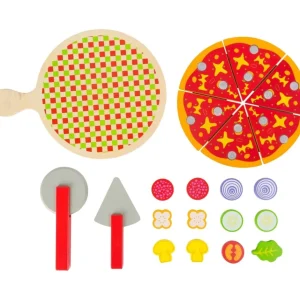 Small Foot Cuisines, Dinettes Et Marchandes>Dinette en Bois pour Enfant - Pizza à la Part