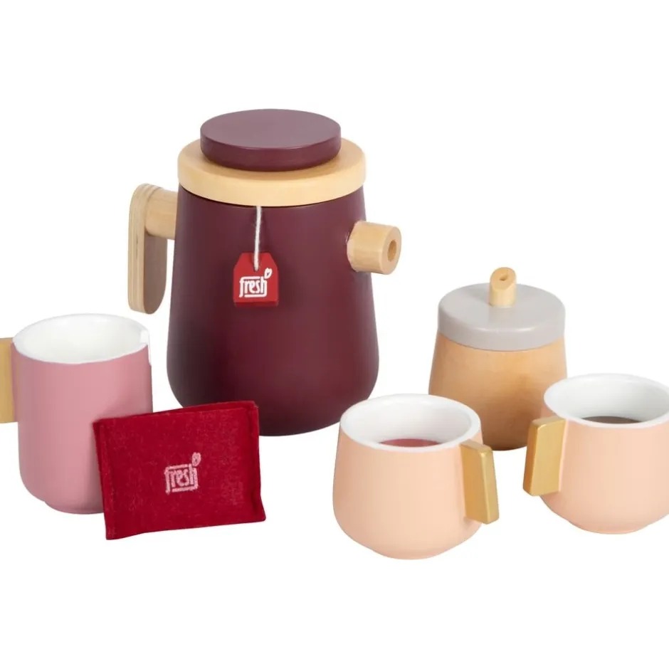 dinette_en_bois_pour_enfa_3-3.webp Small Foot Cuisines, Dinettes Et Marchandes>Dinette en Bois pour Enfant C'est l'Heure du Thé