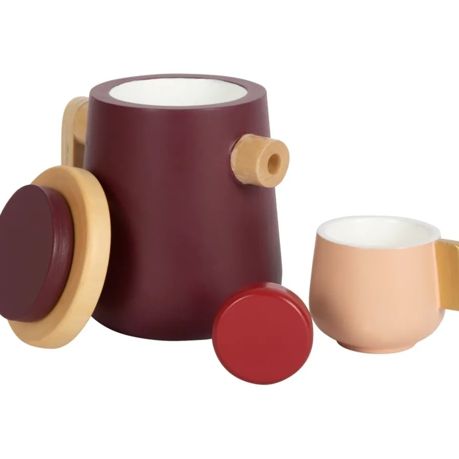 dinette_en_bois_pour_enfa_4-2.webp Small Foot Cuisines, Dinettes Et Marchandes>Dinette en Bois pour Enfant C'est l'Heure du Thé