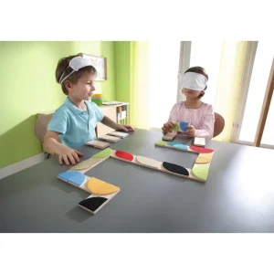 Haba Jeux De Mémoire Et D'association>Dominos Tactiles (Bois) La vision au bout des doigts