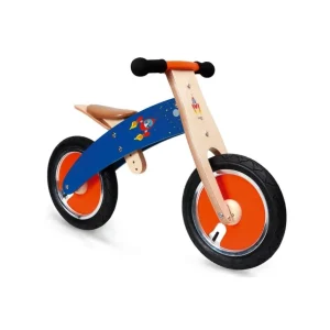 Scratch Draisiennes Et Tricycles>Draisienne évolutive en bois - Tout terrain Bleu