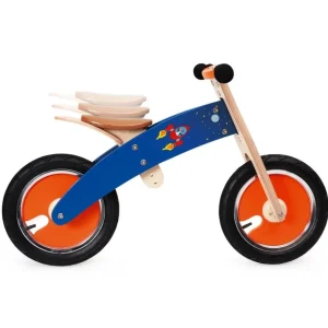 Scratch Draisiennes Et Tricycles>Draisienne évolutive en bois - Tout terrain Bleu