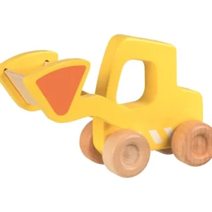 Goki Voitures Et Véhicules>Engin de chantier - Chargeur en bois pour enfants