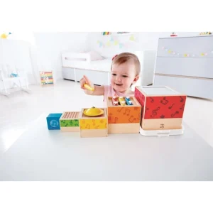 Hape Toys Jouets Musicaux>Ensemble d'instruments de musique empilés Bébé