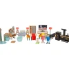 Small Foot Maisons De Poupées Et Accessoires>Ensemble mobilier en bois cosy pour enfants
