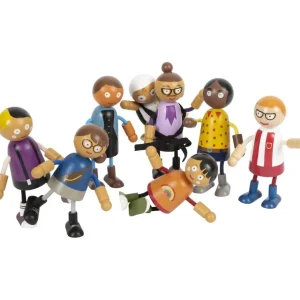 Small Foot Maisons De Poupées Et Accessoires>Figurine en Bois pour Enfant - Ma grande famille