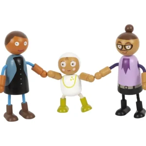 Small Foot Maisons De Poupées Et Accessoires>Figurine en Bois pour Enfant - Ma grande famille