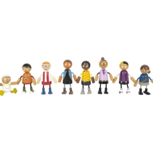 Small Foot Maisons De Poupées Et Accessoires>Figurine en Bois pour Enfant - Ma grande famille