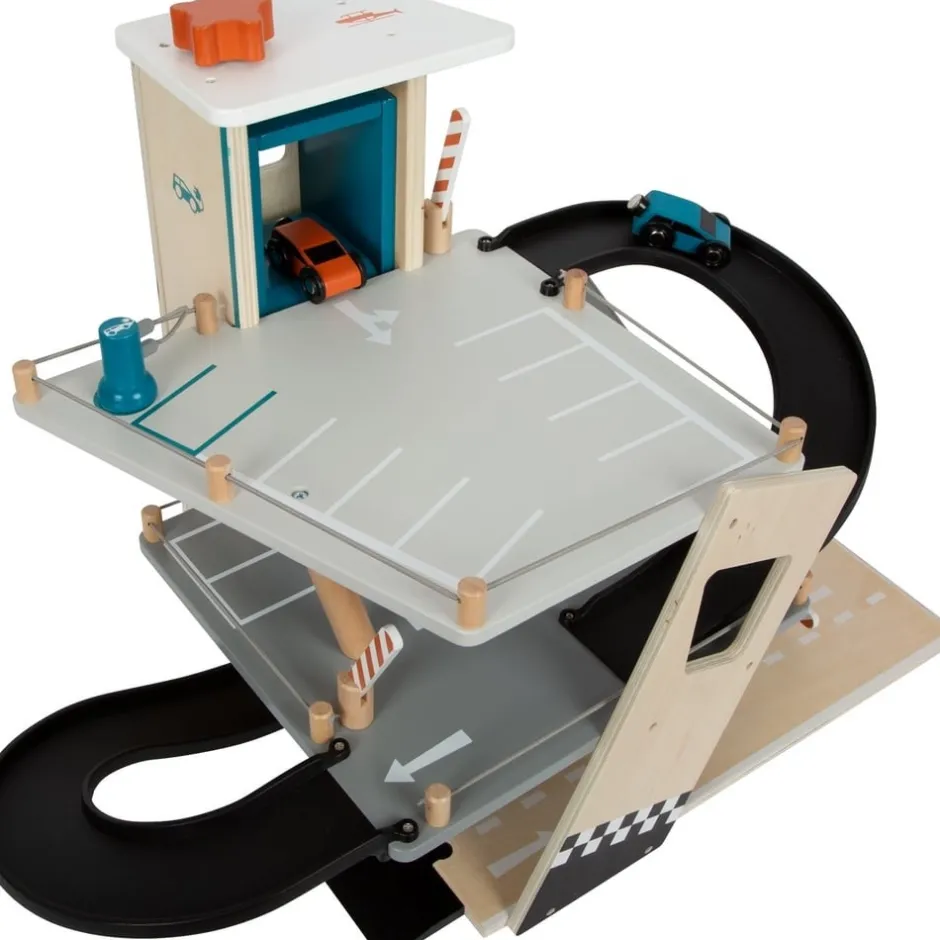 garage__voitures_en_bois__20.webp Small Foot Véhicules Et Garages>Garage à Voitures en Bois pour Enfant