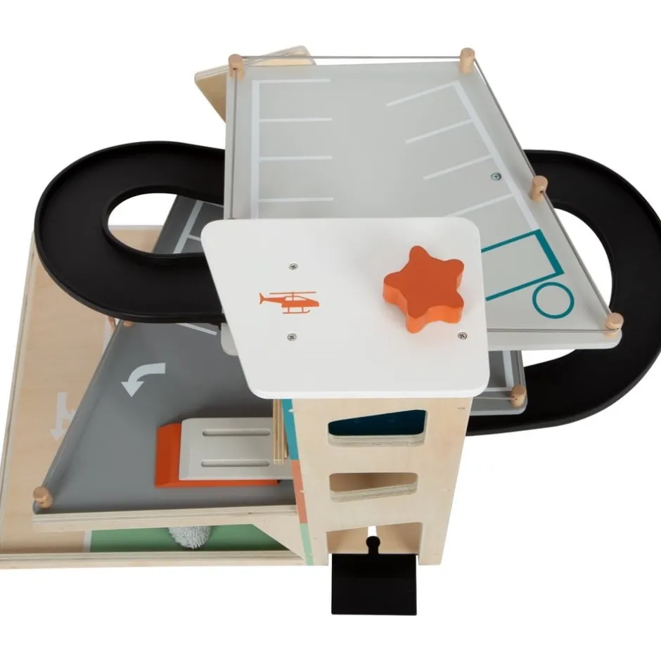 garage__voitures_en_bois__22.webp Small Foot Véhicules Et Garages>Garage à Voitures en Bois pour Enfant