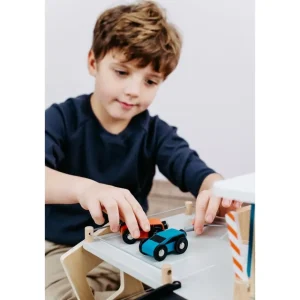 Small Foot Véhicules Et Garages>Garage à Voitures en Bois pour Enfant