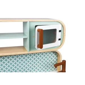 Janod Cuisines, Dinettes Et Marchandes>Grande Cuisine en Bois pour Enfant Cooker Reverso