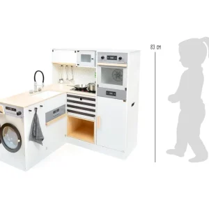 Small Foot Cuisines, Dinettes Et Marchandes>Grande Cuisine Modulable en Bois pour Enfant