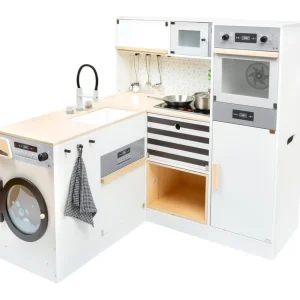 Small Foot Cuisines, Dinettes Et Marchandes>Grande Cuisine Modulable en Bois pour Enfant