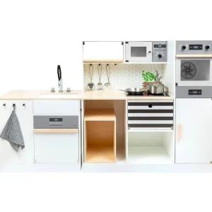 Small Foot Cuisines, Dinettes Et Marchandes>Grande Cuisine Modulable en Bois pour Enfant