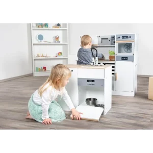 Small Foot Cuisines, Dinettes Et Marchandes>Grande Cuisine Modulable en Bois pour Enfant